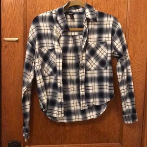 Forever 21 Cropped Flannel